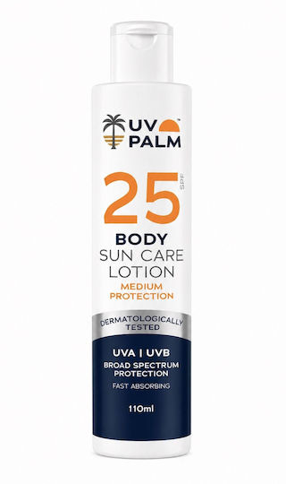 UV Palm Αντηλιακή Λοσιόν Σώματος SPF25 110ml
