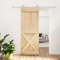 Schiebetür Natürliche Weiße 80 x 210 cm 3445039...