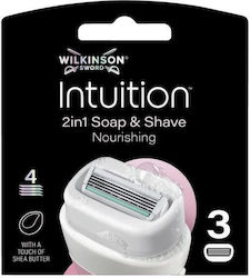 Wilkinson Sword Intuition Replacement Heads 3 P...