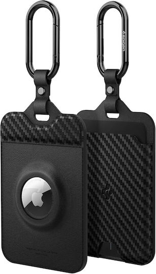 Car Key Case Tesla Spigen to244 Air Fit Card Holder Airtag Slot 2 1 2 Pieces Black Acp08793