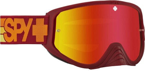 Woot Race Speedway Matte Red Hd Smoke Red Spectra Mirror + Hd Clear