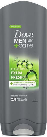 Dove Men+care Extra Fresh Gel de Duș Gel Pentru Bărbați Pentru Hrănire 250ml