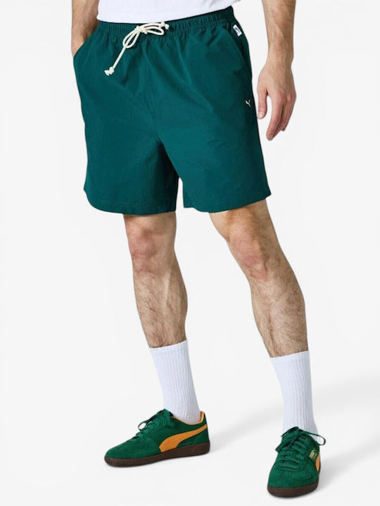 PUMA Αθλητική Ανδρική Βερμούδα Green PUMA Αθλητική Ανδρική Βερμούδα Green