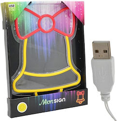 Neon Lamp Bell Figurine