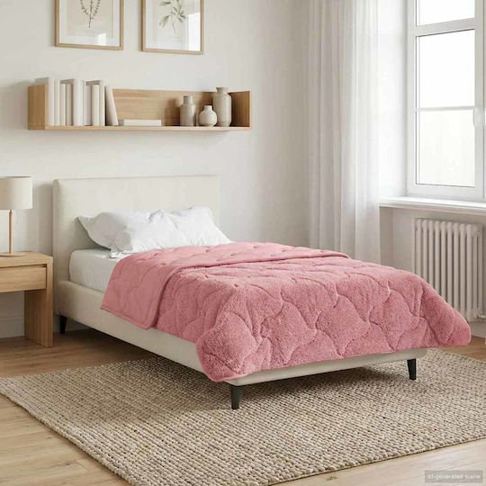vidaXL Einzelbettbezug 155x200 Rosa