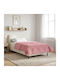 vidaXL Einzelbettbezug 135x200 Rosa