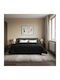 vidaXL Duvet Cover Double 220x240 Black