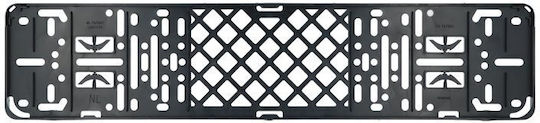 Carpoint License Plate Frame Plastic 52 x 11cm Black 1 Piece 1363004