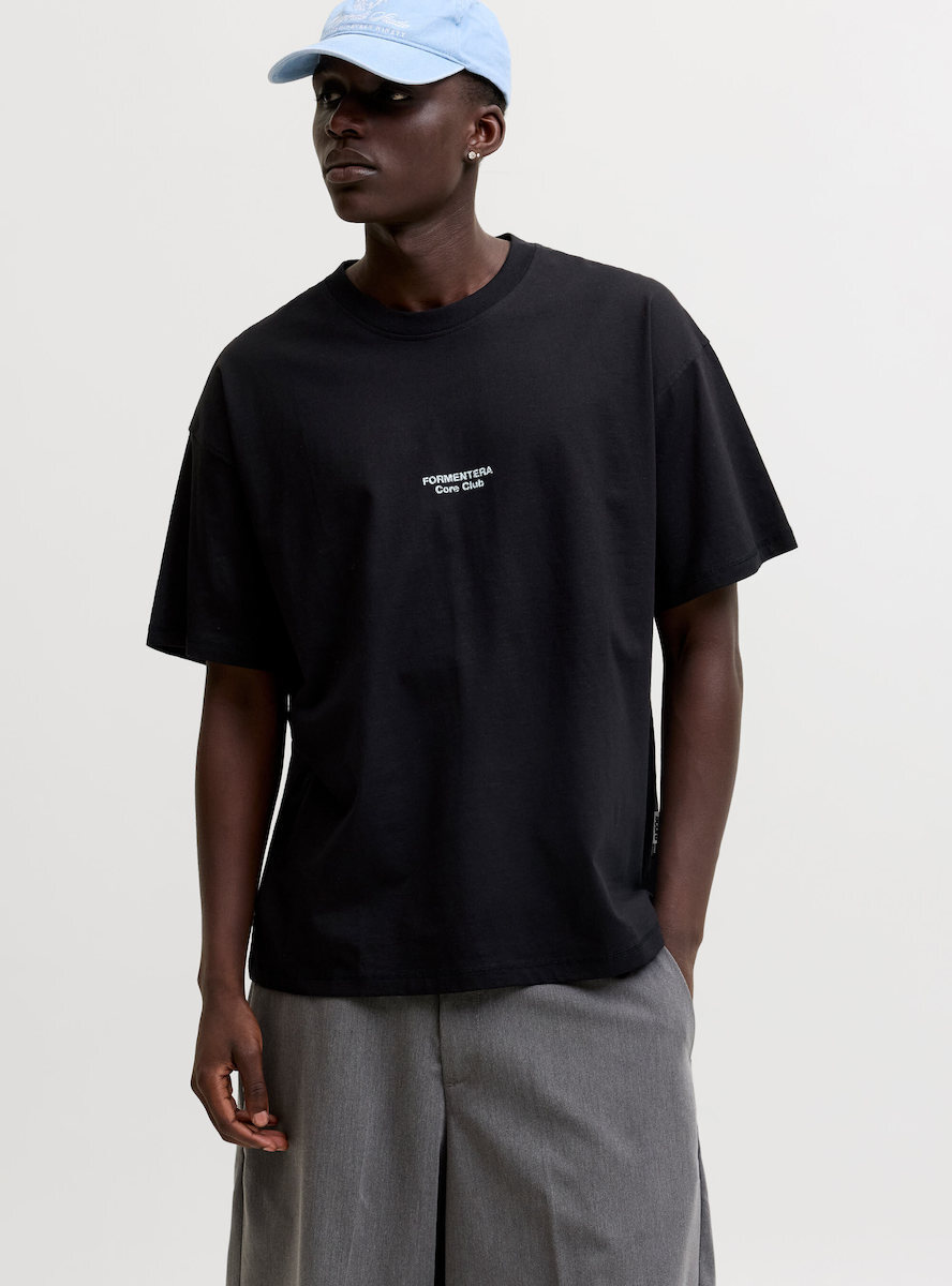 Jack & Jones T-shirt Black 12296270 | Skroutz.mt