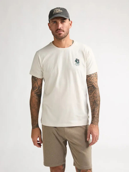 Herrenblusen Kurzarm T-Shirt Seashell