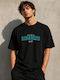 T-shirt Μαύρο