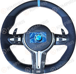 Τιμόνι Αυτοκινήτου Bmw Μαρκέ Alcadara Blue Edition
