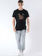 T-shirt Μαύρο