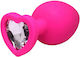 Fantasy Lingerie Plug Anal Mare Roz