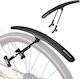 Rockbros Verstellbarer Fahrrad-Schutzblech Schwarz Fk-891 Schwarz