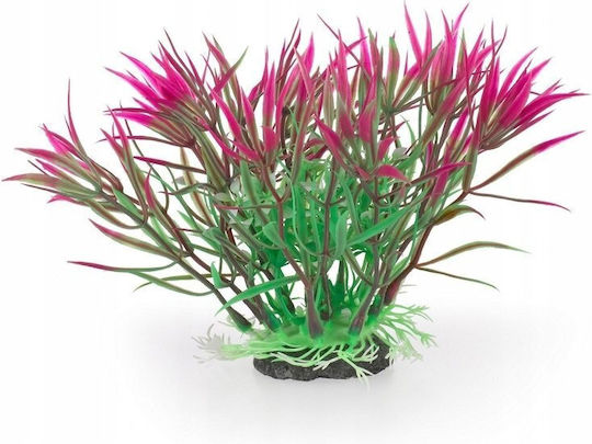 Aqua Natura Plant Decorațiune Acvariu Plantă Artificială Mov Din Plastic 12 Cm Floare În Formă De Lalea Ascuțită