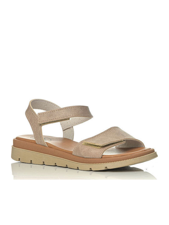 Sunshine Damen Anatomische Beigen Flatforms