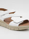 Leather Women's Anatomic White Sandals