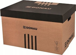 Donau Archiving Container Removable Lid 450gsm Cardboard Donau Black Kraft