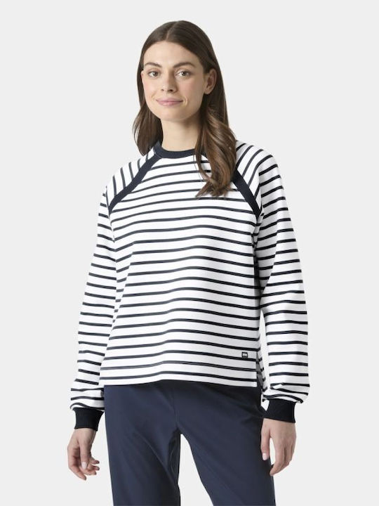 Capri Γυναικείο Πουλόβερ Ριγέ Navy Μπλε