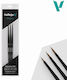 Vallejo Definition Natural Hair Brush Set No 4/0 No 3/0 No 2/0