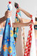 T7442 Summer Gems Beach Towel White