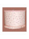 Pink Kitten Ceiling Light Dimensions 35*25 Eco Text Fabric