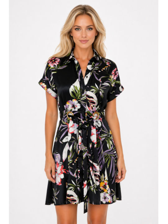 Summer Mini Dress Black SL-7002LR-26DR-Black