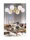 Stewehome Nairobi 6 Becuri Auriu Lumini Suspendate E27 78x65cm