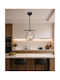 Stewehome Ceiling Light Hilal Single Metal Black E27 55 X 20 Cm