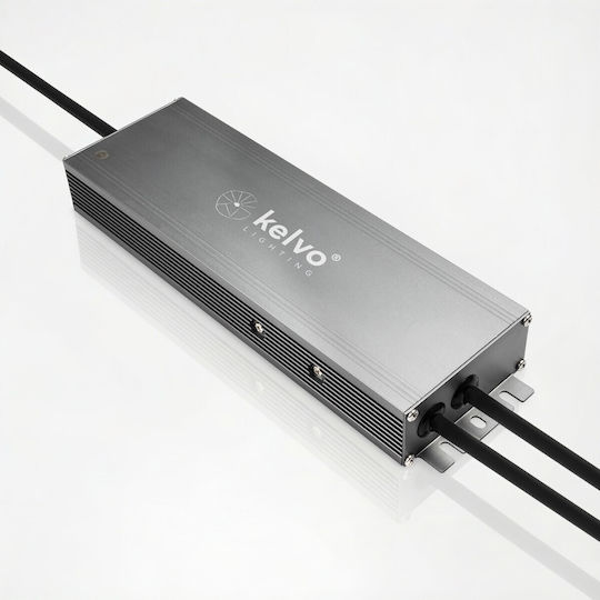 kelvo Adjustable LED Power Supply Waterproof IP67 Power 360W with Output Voltage 12V