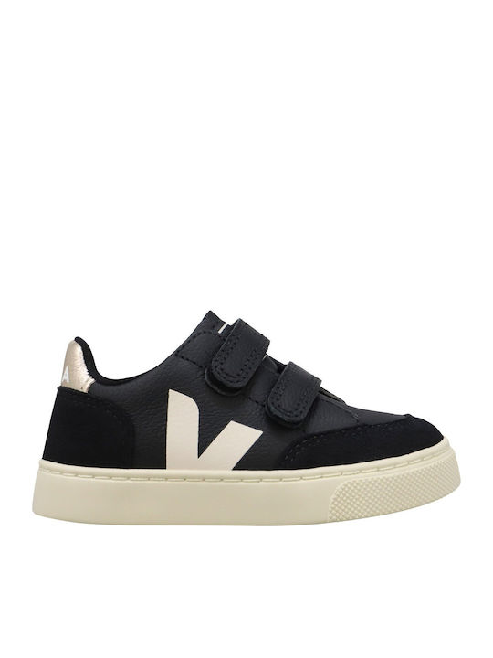 Veja V-12 Παιδικά Sneakers Μαύρα