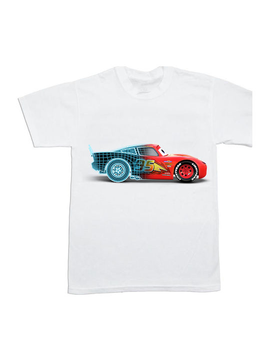 Kids Top White Cars