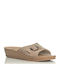 Anatomische Damenplattformen Beige