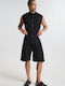 Men's Black Bermuda