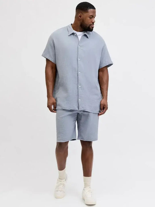 Herren Shorts Set Chino Hellblaue