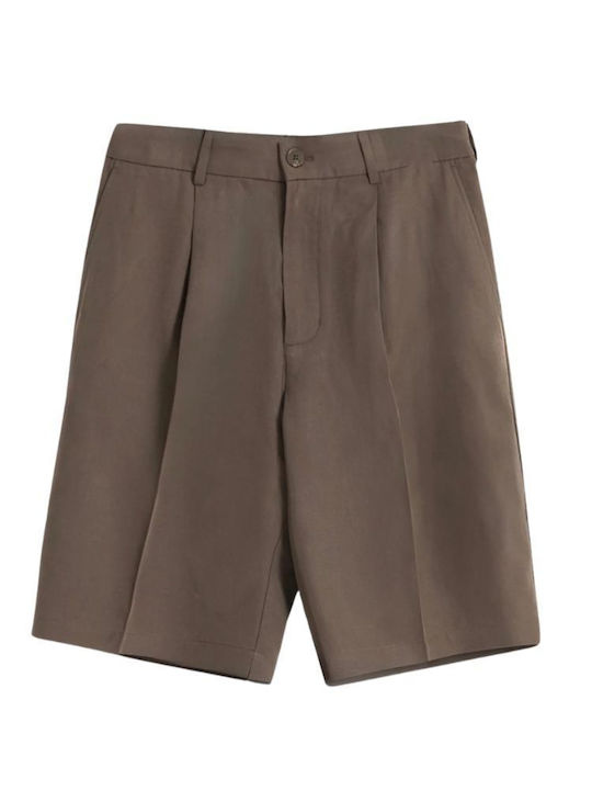 Puroego Men's Shorts Khaki