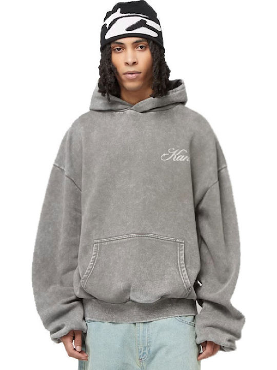 Sweatshirt with Hood Grey
