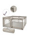Kidwell Parc Bej 130x130cm