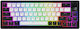 HATOR Ultima 8K Skyfall 65 MAG Wireless Gaming Keyboard 65% with RGB Lighting (International English) Aurum Ice Magnetic