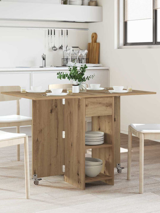 Masa De Dining Din Lemn Maro 115x70x75 cm