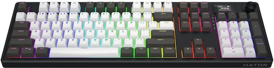 HATOR Skyfall 100 Pro Ασύρματο Gaming Μηχανικό Πληκτρολόγιο (Αγγλικό US) HATOR Aurum Vanilla Linear