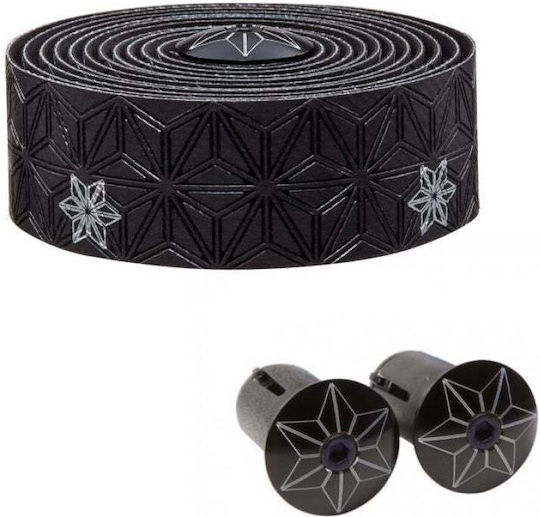 Supacaz Super Sticky Galaxy Wrap Black Silver Gray Silver