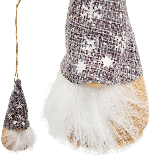 Grau Lephobe Baumkugel Anhänger 11cm Grau Silber