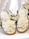 Kids' White Sandals