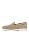 Leather Men's Loafers in Brown Colour Relaxed Fit