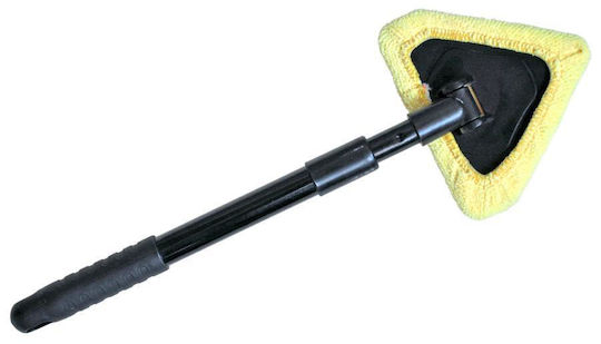 Carlinea Curățător din Microfibră pentru Geamuri Interioare Auto cu Mâner Telescopic 35-50cm 011095