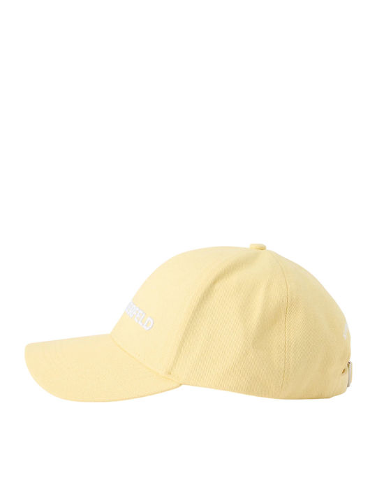 Γυναικείο K Essential Καπέλο Κίτρινο Karl Lagerfeld A1w33071-1ld Sunlight
