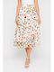 Midi Skirt White SL-16498NS-26SK-White