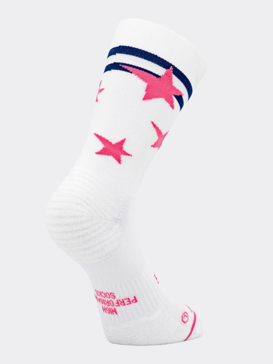 Sporcks Running Κάλτσες Λευκές 1 Ζεύγος